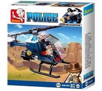 Sluban M38-b0638b II- l'Hélicoptère de Police, Multicolore Multicolore G
