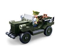 Sluban M38-B0682 WWII GAZ-67 Allied Car