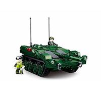 Sluban M38-B1010 ModelBricks-STRV103 Main Battle Tank 692 pièces, vert