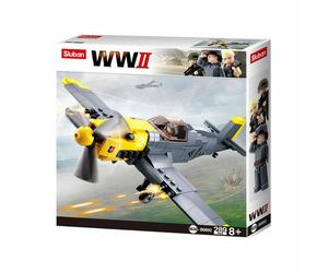 Sluban M38B0692 Avion de Chasse Messerschmitt BF 109 Seconde Guerre Mondiale