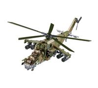 Sluban MI-24S Gunship 3 en 1 1/35, Centre, Vert