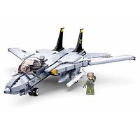 Sluban Jeu de construction Avion de chasse F14 Fighter M38-B0755 404 pièces