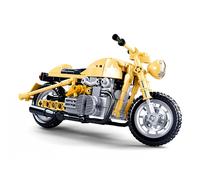 Sluban Model Bricks M38-B0959 Army Motorcycle