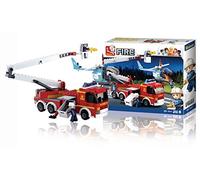 Sluban Platform Fire Truck + Fire Helicopter