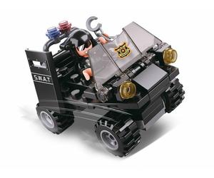 Sluban Police 4into1 M38-B0638c Swat Quad Vélo