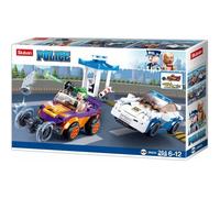 Sluban Police M38-B0825 Poursuite Policière Avec Voiture Extensible