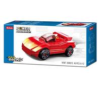 Sluban Powerbricks-Pull Back Car 46pcs