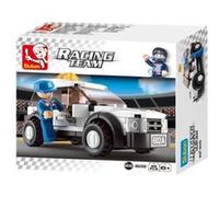 Sluban Racing Team : voiture de sécurité (M38-B0350) Grijs G