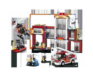 Sluban Service D'incendie M38-B0631 Siège
