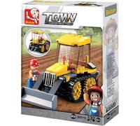 Sluban Town Builders M38-B0377D Petit bulldozer