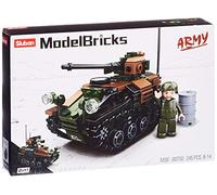 Sluban Wiesel M38-B0750 Armoured Weapons Carrier 2 in 1