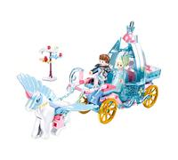 Sluban Winter Fairies M38-B0896 Chariot avec licorne magique