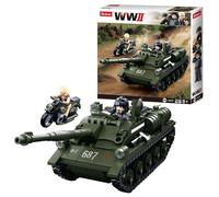 Sluban WWII, Kit de Construction - Tank Destroyer SU-85