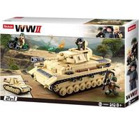 Sluban WWII M38-B0693 Grand char allemand 2en1