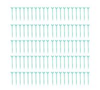 Sluffs 100pcs y Forme de la forme de cils et le pont de pinceau de l'outil de levage, y outil de levage de cils en forme 3 en 1 extrémité plate de sélection de peigne de peigne