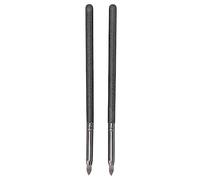 Sluffs 2pcs Lacrimal Sulcus Dark Circle Concealer Brush Makeup Under Eye Concealer Brush Cosmetic Tool，Flat Top Nose Contour Brush