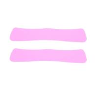 Sluffs 2pcs Silicone faux couss de cils Tafts de cils faciles Retrait des cils réutilisables Extension du cils autocollant front pour la greffe de cils Rose Small Wavy,