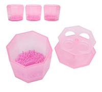 Sluffs 3 Sets Makeup Brush Cleaner Drying Cosmetic Brush Scrubber Box Portable Cleaning Tool Portable Cleaning Tool,3 Sets.