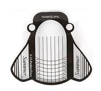 Sluffs 500pcs Nail Forms Self Adhesive Extension Sticker Nail Forms Self-Adhesive Nail Extension Sticker PVC Decoration Nail Art Accessories