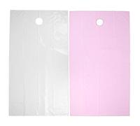 Sluffs Beauty salon bed sheets, soft and skin friendly massage and care table set, SPA bed sheets made of polyester, refreshing and hygienic, exclusively for beauty salons (White + pink)