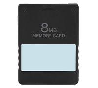 Sluffs Carte Mémoire PS2, Carte Mémoire De Jeu pour PS2, 8M/16M/32M/64M Free MCboot FMCB Memory Card Game Data Saver pour Console PS2(8M)