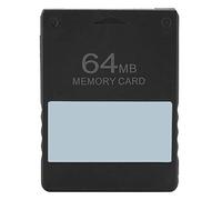 Sluffs Carte Mémoire PS2, Carte Mémoire De Jeu pour PS2, 8M/16M/32M/64M Free MCboot FMCB Memory Card Game Data Saver pour Console PS2(64M)