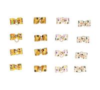 Sluffs Dog Hair Bows Pet Hair Bows Tie Mixed Colors Dog Hair Bows for Small Size Dog Cute Grooming Flower Bowkont Accessories.