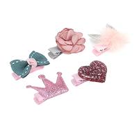 Sluffs Dog Hair Clips Small Dog Hair Bows Cute Pet Grooming Accessories Alligator Clips Stay in Hair Barrettes Flower Crown Hairpin Topknot Pet Headdress Bowknot Yorkie Puppy Malte