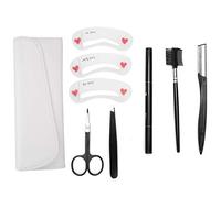 Sluffs Eyelash Hair Removal Shaper Eyebrow,Eyebrow Scissors with Curved Stainless Steel Eyebrow, Eyebrow Scissors with Comb.