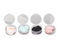 Sluffs Finger Powder Puff Triangle Mini Makeup Sponges Puffs Strap Soft Cosmetic Pressed Pads for Skin for Everyday Use.