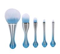 Sluffs Makeup Brush Set Premium Synthetic Bristles Foundation Make Up Brushes Concealers Eyeshadow Professional Blending Shading