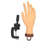 Sluffs Mannequin Hand Nail Art Practice Hand Nail Art Practice Hand Flexible Bendable Mannequin Hand Faute main pour la pratique du nail art avec support