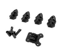 Sluffs RC FPV Quadcopter Motor Base Camera Antenna Mounting Base Kit for 5-10in Quadcopter Drone Frame 3D Printed (Black)