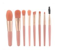 Sluffs Travel Makeup Brush Set,Foundation Blending Powder Blush Concealers Eyeshadow Eyeliner Make-up Brush Kits with Cosmetics Bag.
