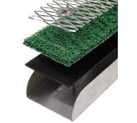 Sluice Fox Pocket Gold Sluice Mini boîte à écluse Portable en Alliage d'aluminium avec Mousse de Mineur et Tapis 30,5 cm