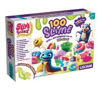 Slumi Science 100 Slimes - Coffret scientifique créatif - LISCIANI - 100 recettes de slime - Expériences ludiques