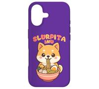 Slurpita Inu Chien Shiba Manger des Nouilles Ramen Coque pour iPhone 17