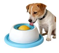 Slurpy Cup Chien 2026 Lick Sphere Boule pour chien sans BPA, ventouse en silicone, bol interactif avec boule roulante, sans déversements, nourriture liquide et douce