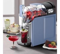 Slush Machine à Glace,Machine à Neige Fondante Commerciale 2l avec 5 Programmes Prédéfinis,Pas De Glace Nécessaire, Nettoyage Automatique,Fabricant De Boissons Surgelées pour Milkshakes