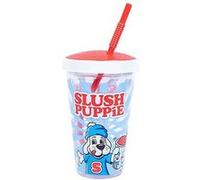 Slush Puppie tasse avec paille courbée réutilisable G