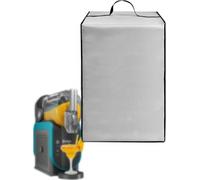 SLUSHi Housse de protection anti-poussière pour machine Ninja SLUSHi 1,9 L FS301EU/FS299/FS301CEU, nylon 600D, étanche, pliable, gris argenté, 45 x 17 x 43 cm
