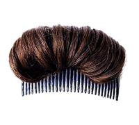 Sluswallow Épingle à cheveux invisible, marron foncé, coussin moelleux, outil d'insertion de volume, style princesse, coussin surélevé