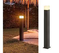 Borne Ext?Rieure Slv Graphit 90, Carr?, Anthracite, E27, 11w - Hauteur 90 Cm