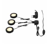 SLV 3X P -Work lampe 3000K UTIX Set noir