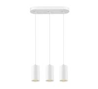 SLV Lampe suspendue Asto Tube blanc 3x GU10 - 1006436