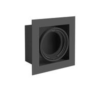 SLV PIREO Plafonnier encastrable Noir/noir