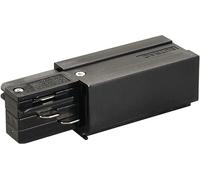 SLV Rail 230 V - 3 Allumages ALIMENTATION 2 TERRE DROITE EUTRAC - Lumière Électrique Moderne Noir