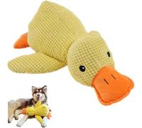 SLWSYR Canard Doux et apaisant pour Chiens, Canard en Peluche Mignon, Jouet à mâcher en Peluche, pour Chiens de Petite, Moyenne et Grande Taille (45 x 38 cm)