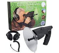 SLWXZXD Microphone parabolique monoculaire X8 Bionic Oreille longue distance Oiseaux Télescope auditif 200 m