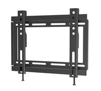 SLX Support Mural Fixe Fin pour TV de 23 à 43", Profil Ultra Bas de 25 mm, VESA Max 200 x 200, 30 kg - Support Mural Robuste pour écrans Plats LED LCD avec Niveau à Bulle intégré et kit de Fixation